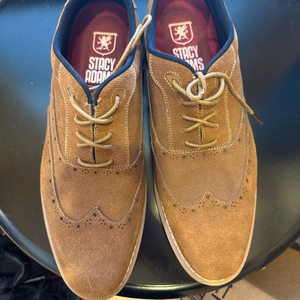 Stacy Adams Men's Tan Oxford Shoes
